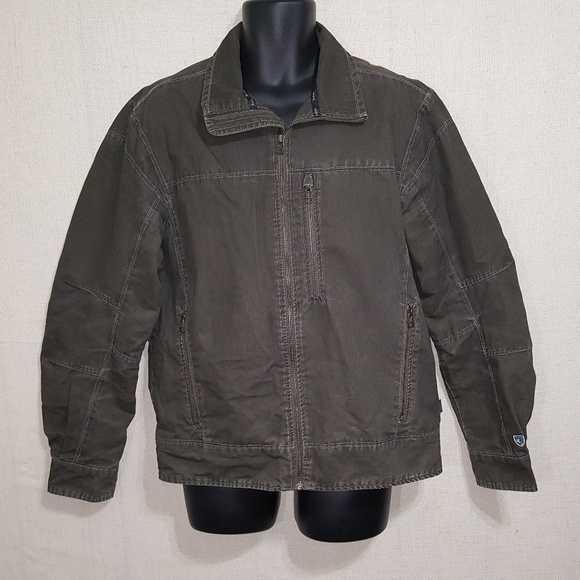 Kuhl Vintage Patina Dye Green Jacket M 